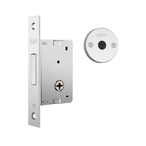 FECHADURA 1001 AUXILIAR SEGURANCA QUADR.INOX C/4 C... - Sperandio