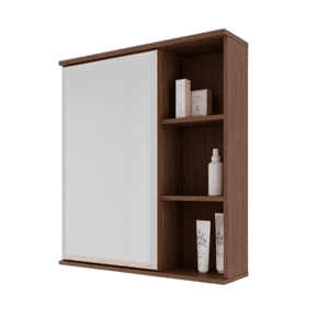 ESPELHEIRA TREVISO 60X60 FREIJO - Sperandio