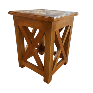 MOV.RUSTICO BANCO X LADRILHO 0,35X0,35X0,46 - Sperandio