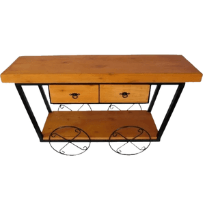 MOV.RUSTICO APARADOR SR THOMAS C/RODINHA - Sperandio