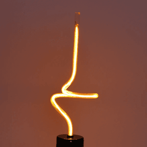 LAMPADA LED FILAMENTO LOOP GLASS 4W AMBAR E27 - Sperandio