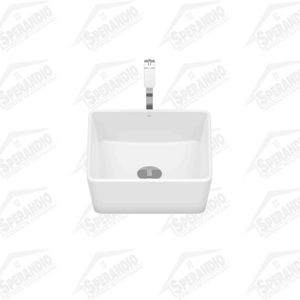 CUBA APOIO QUADRADA 350X350MM T4 BRANCO - Sperandio