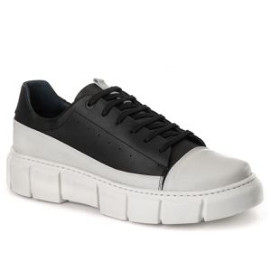 Tenis Casual Bangkok Confort Preto Com Off White 2... - TCHWM SHOES