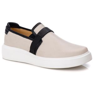 Slip On Bond Off White 4071 - 4071-OffWhite - TCHWM SHOES