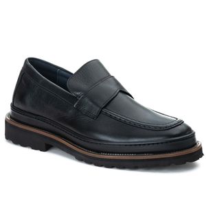 Sapato Loafer Katar Confort Preto 2202 - 2202-Pret - TCHWM SHOES