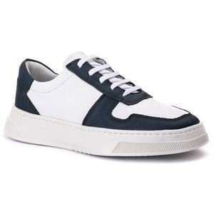 Tênis Casual Rio Comfort Branco/Marinho 30000 - 30... - TCHWM SHOES