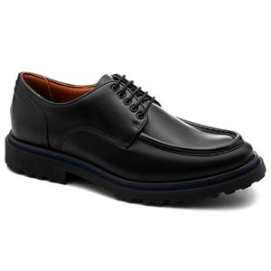 Derby Casual Viena Confort Preto 20001 - 20001-Pre... - TCHWM SHOES