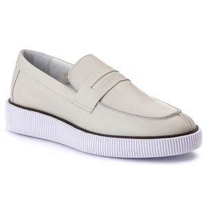 Sapato Loafer Moscow Off White 7901 - 7901-OffWhit