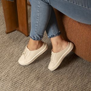 Tênis Mule Feminino Bari - OffWhite - ZOCCOLETTE