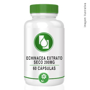 Echinacea Extrato seco 200mg 60 cápsulas