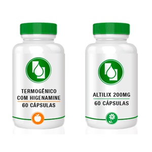Kit Termogênico com Higenanine + Altilix 200mg 60 cápsulas