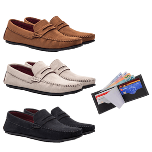 Kit 3 pares Mocassim + Brinde - Borgatta 