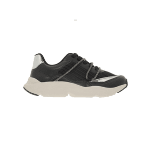 Tenís Sapatenis Casual Feminino Preto Estilo Vizza... - CRSHOES