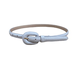 Cinto Ligia Fino - Offwhite - DONNA LELLA