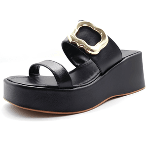 Tamanco Feminino Plataforma Salto Médio 5205 Flote... - DROPSHIPPING GRIFFE SHOES - SOMENTE CLIENTES AUTORIZADOS