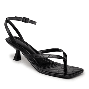 Sandália Feminina De Dedo Salto Baixo Fino 5412 Cr... - DROPSHIPPING GRIFFE SHOES - SOMENTE CLIENTES AUTORIZADOS