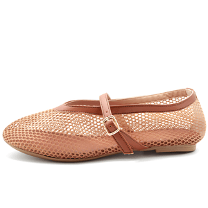 Sapatilha Boneca Em Tela Com Tira De Fivela 5400 C... - DROPSHIPPING GRIFFE SHOES - SOMENTE CLIENTES AUTORIZADOS