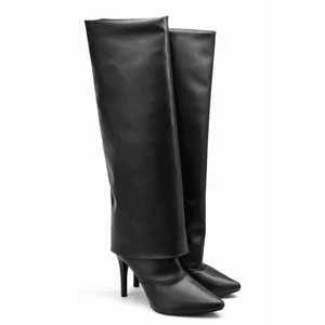 Bota Capa Em Napa Salto Geométrico 1796 Floter Pre... - DROPSHIPPING GRIFFE SHOES - SOMENTE CLIENTES AUTORIZADOS