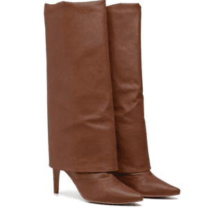 Bota Capa Em Napa Salto Geométrico 1796 Floter Cac... - DROPSHIPPING GRIFFE SHOES - SOMENTE CLIENTES AUTORIZADOS