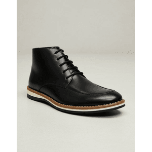 Sapato Masculino Oxford Esporte Fino Bota Couro Legitimo Preto - Igo Franca | Especialista em Calçados Sociais e Conforto