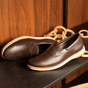 Sapato Masculino Social Mocassim Cano Baixo Calce ... - ROVETTO