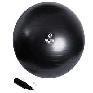 Bola Suiça Pilates Yoga Ginastica 65 Cm + Dvd Grát... - KLMASTERFITNESS