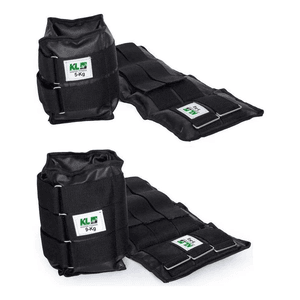 Kit Caneleira Tornozeleira Peso Funcional Lona 5 E... - KLMASTERFITNESS