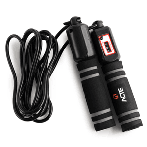 Corda de Pular Preta com Contador de Giros 2,75 m ... - KLMASTERFITNESS