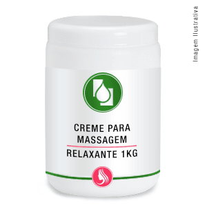 Creme para Massagem Relaxante 1kg