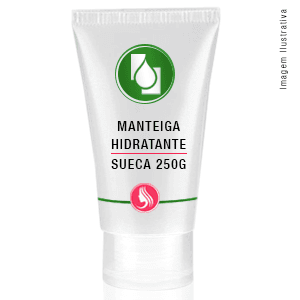 Manteiga Sueca Hidratante 250g Bisnaga