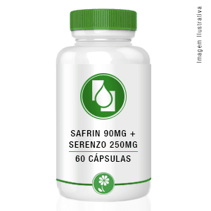 Saffrin® 90mg + Serenzo™ 250mg 60cápsulas