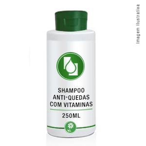 Shampoo Anti-quedas com Vitaminas 250ml