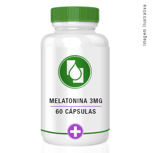 Melatonina 3mg 60 cápsulas