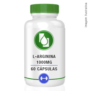 L Arginina 1000mg 60 cápsulas