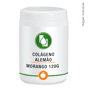 Colágeno Alemão 2,5g/dose Morango 120g