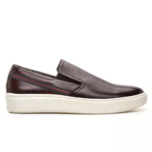 Slip On Masculino Casual Calçe Fácil Tabaco - Bigioni