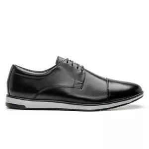 Derby Oxford Casual Masculino Preto - Bigioni