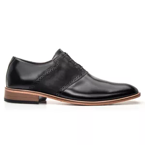 Sapato Social Derby Premium Linha Toscana Preto - Bigioni