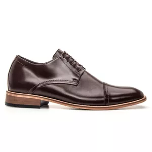 Sapato Derby Social Premium Linha Toscana Mouro - Bigioni