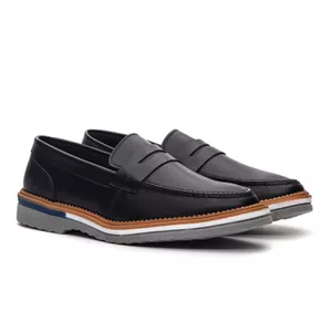Mocassim masculino de Couro PTO - Borgatta 