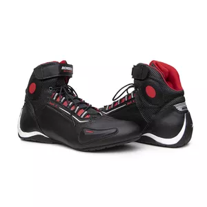 Bota Mondeo Moto Spirit Tech 3 Preto Vermelho - 99... - BOTAS MONDEO