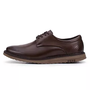 Sapato Social Bergamo Classic De Couro Café Kéffor 