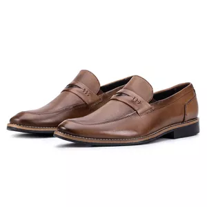 Mocassim Paris Moderno Masculino de Couro 
