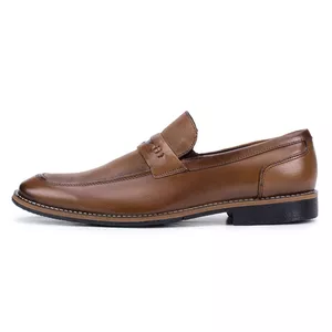 Mocassim Paris Moderno Masculino de Couro 