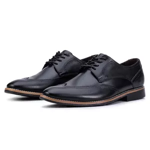 Sapato Social Masculino Paris de Couro Preto