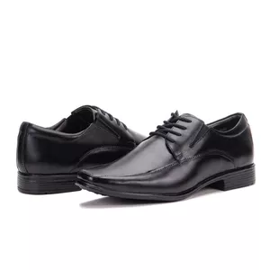 Sapato Social De Couro Masculino Bino Fino Preto Berlim