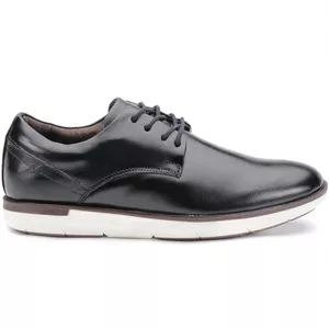 Sapato Masculino Oxford Em Couro Cor Preto Kéffor Linha Cronos