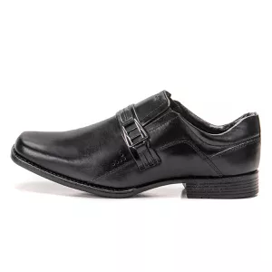 Sapato Masculino Social De Couro Preto Macio Metrópole New