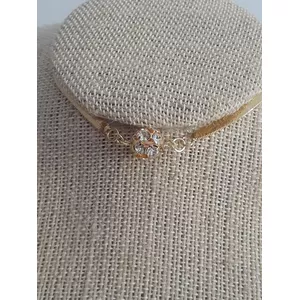 Choker Corrente folheada Ouro 18k Rabo de Rato Ach... - MARINA JOIAS