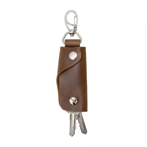 Chaveiro masculino de couro R XV ROTA79 cor wisky | Rota 79